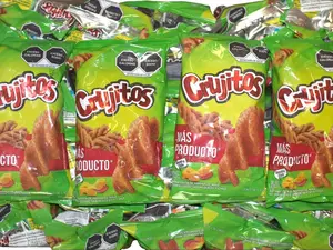 10 - PK CRUJITOS CHEESE 42 GRAMS- MEXICAN CHIPS - SABRITAS MEXICANAS - PAPITAS MEXICANAS