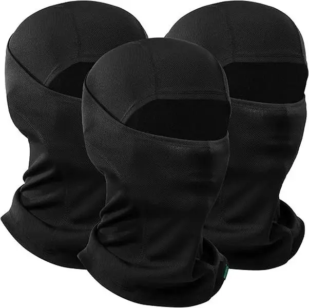 Ski Mask 3 Pieces Full Face Cover for Men and Women Breathable Full Face Mask for Skiing & Outdoor Sports