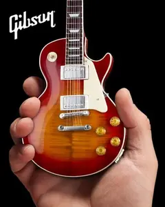 Axe Heaven -Gibson 1959 Les Paul Standard Cherry Sunburst Mini Guitar Replica Collectible  [Collectible Figurine/Statue/Bust] figurine/statue, Collectible