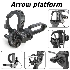 1pc Archery Arrow Rest, Smooth Release, Stable Performance, Indoor Outdoor Use, Beginner to Expert, Archery Accessories