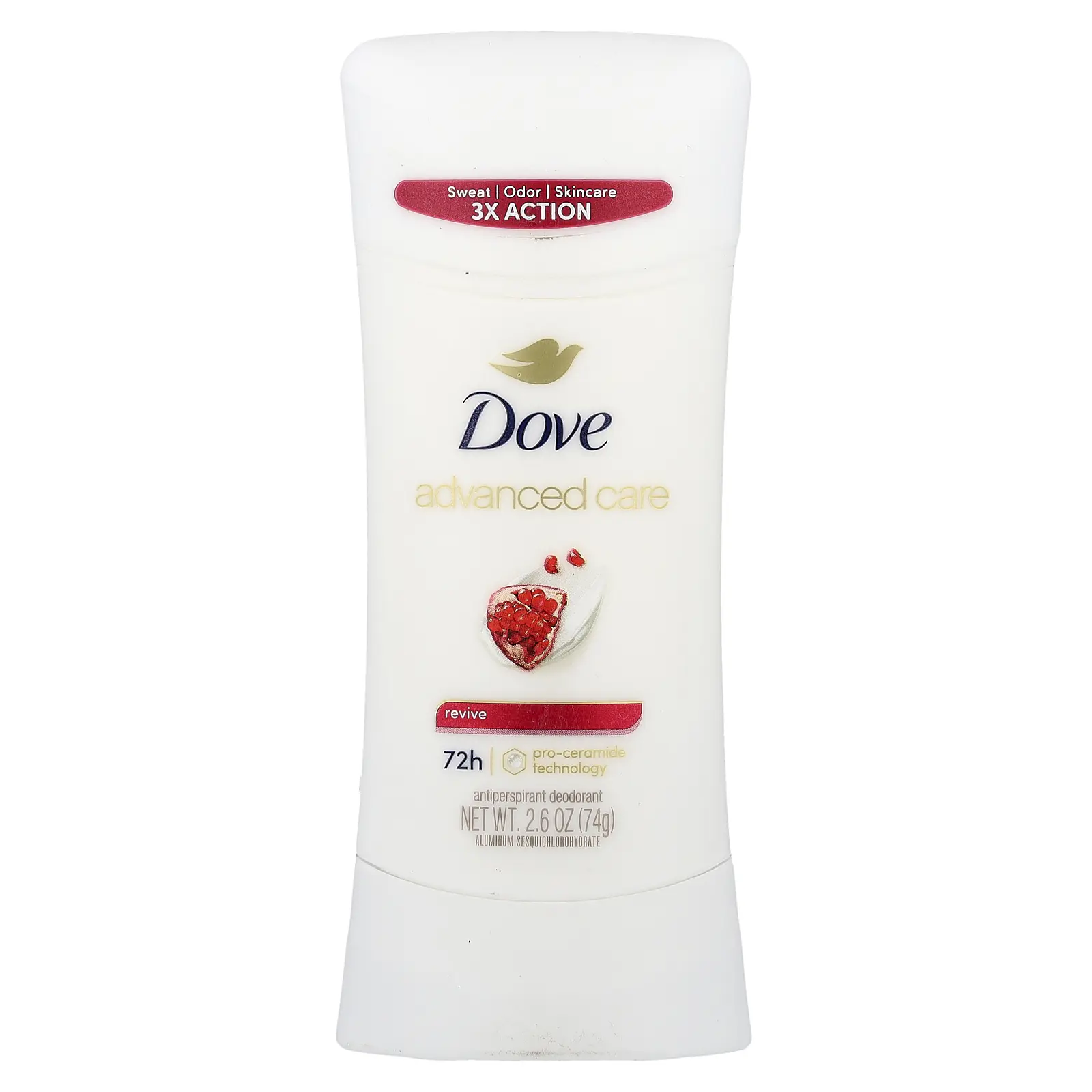 Dove Advanced Care, Antiperspirant Deodorant, Revive, 2.6 oz (74 g)