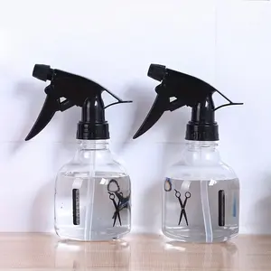 Clear Hairdressing Water Spray Bottle, 8.45oz Refillable Mist Sprayer, Scissors Design for Salon & Gardening, Reusable & Convenient, Versatile Dispenser Bottle