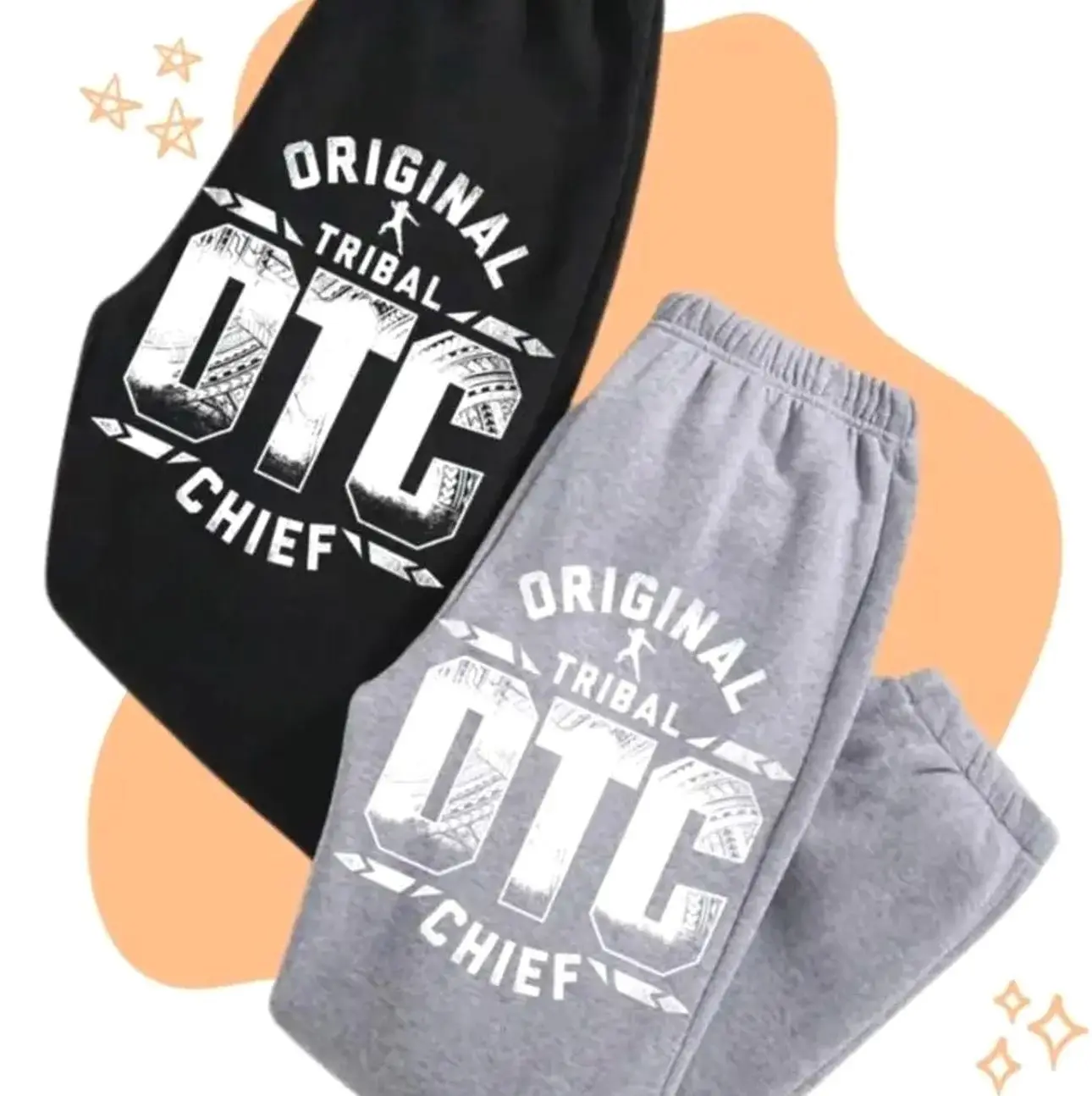 WWE Roman Reigns OTC Sweatpants - Unisex Tribal Chief Design for Men & Women - Comfortable & Stylish Casual Wear - Perfect Gift for Fans, Trending 26 F R