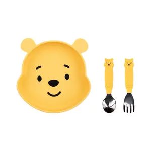 Grip Dish Essential Toddler 3-Piece Mealtime Set: Disney Winnie the Pooh