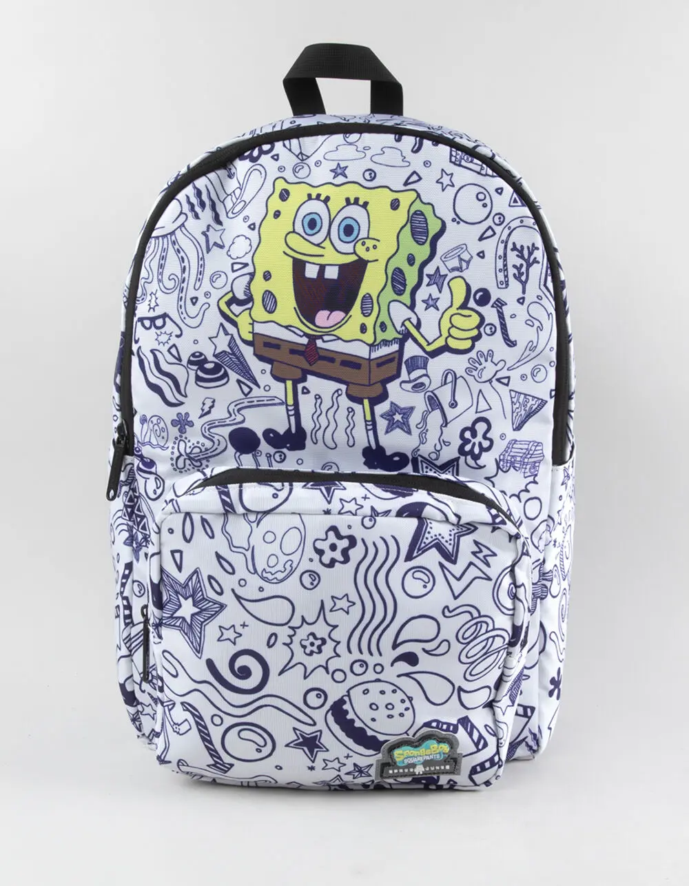 SPACE JUNK SpongeBob SquarePants Doodle Backpack, Multi-Colored SPACE JUNK SpongeBob SquarePants Doodle Backpack, Multi-Colored