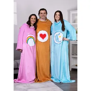 Cheer Bear Care Bears Wearable Comfy Throw
