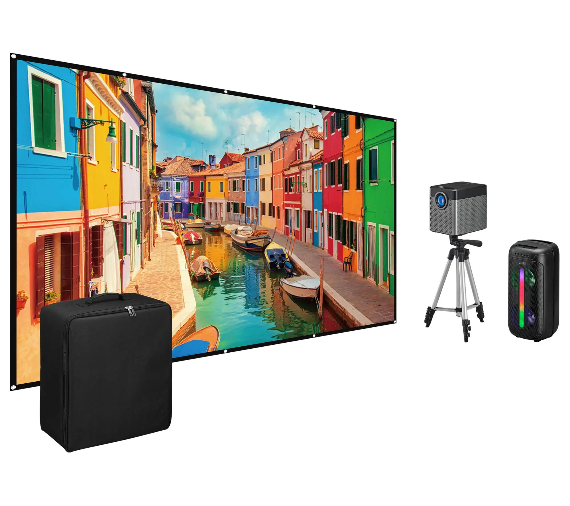 iLive Cinema Pop Up Movie Theater Kit Mini Projector iLive Cinema Pop Up Movie Theater Kit Mini Projector