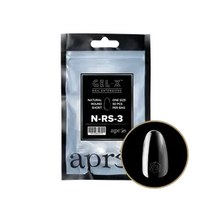 apres Gel-X® Natural Round Short Refill Bag