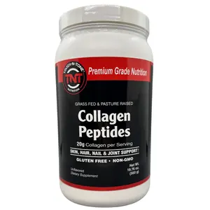 TOUGH-N-TONE Premium Grade Collagen Peptides, Non-GMO, no sweeteners, no Flavors, no Gluten, no Dairy or no Soy Healthcare  Nail Hair Skin