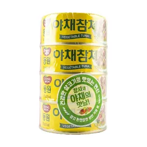 DONGWON Tuna With Vegetables Canned 4.76 oz*4pc