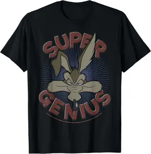 Looney Tunes Wile E. Coyote Super Genius T-Shirt