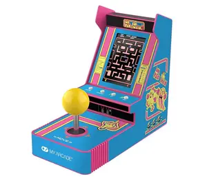 Joystick arcade games, including Pac-Man and Ms. Pac-Man