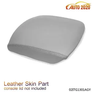 Leather Center Console Lid Armrest Cover New Fit For 2009-15 HONDA PILOT 3.5L