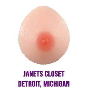 38D Silicone Breast Forms - Wide Cup Crossdressers Transgender Women Drag Queen