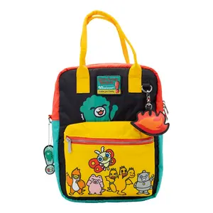 Whatever Makes You Happy Chibi Godzilla Raids Again Reversible/Convertible Crossbody Bag