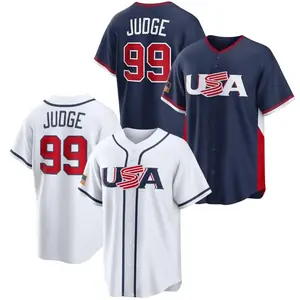 Classic Navy and White Men's 99 USA Baseball Jersey 2026 World Baseball Shirt, Baseball Jersey Shirt Unisex Full Size S- 5XL, National Sports Fan Jersey Shirt, Gifts