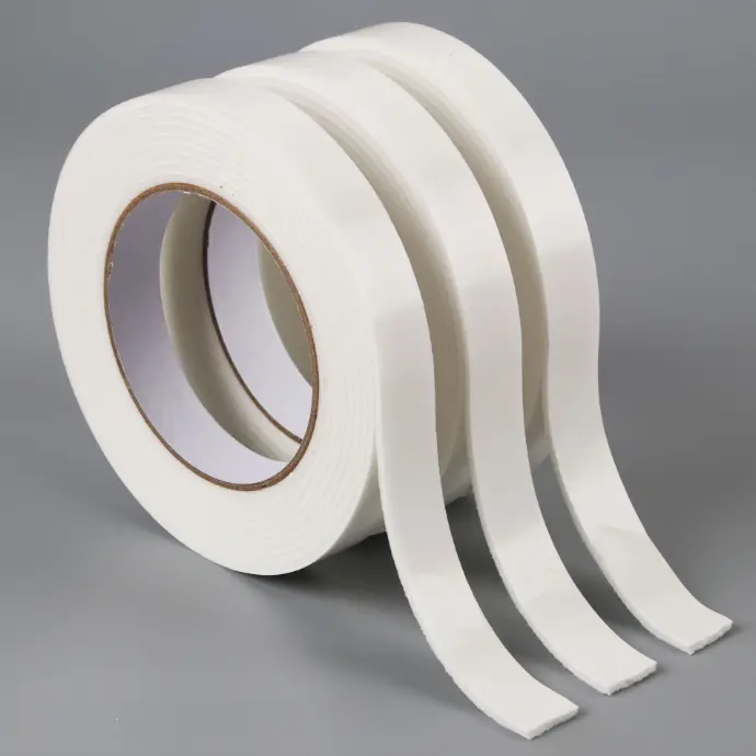 Heavy duty foam double stick tape ideal for signage & ornament mounting, soft buffer layer avoids surface scratch