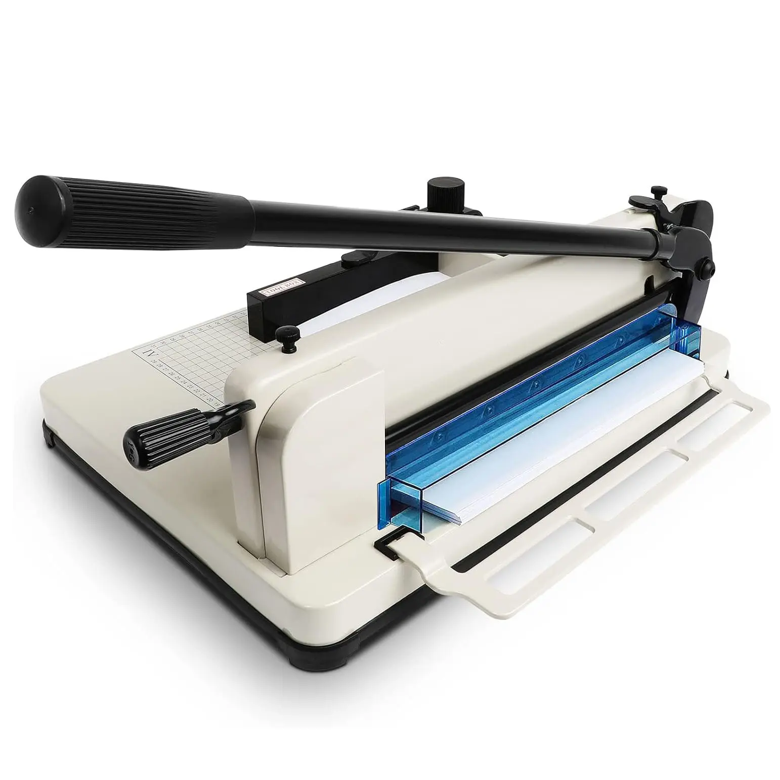 Heavy Duty Paper Cutter,Guillotine Paper Cutter,A4 12" Stack Paper Trimmer,400 Sheets Paper Cutters for Office Home School (A3-17)