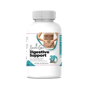 Bariatric Guru natural  digestive detox Support — Daily Gut Health & Wellness Supplement with Psyllium Husk, Acai Berry, Inulin & Herbal Fiber Blend — 60 Capsules