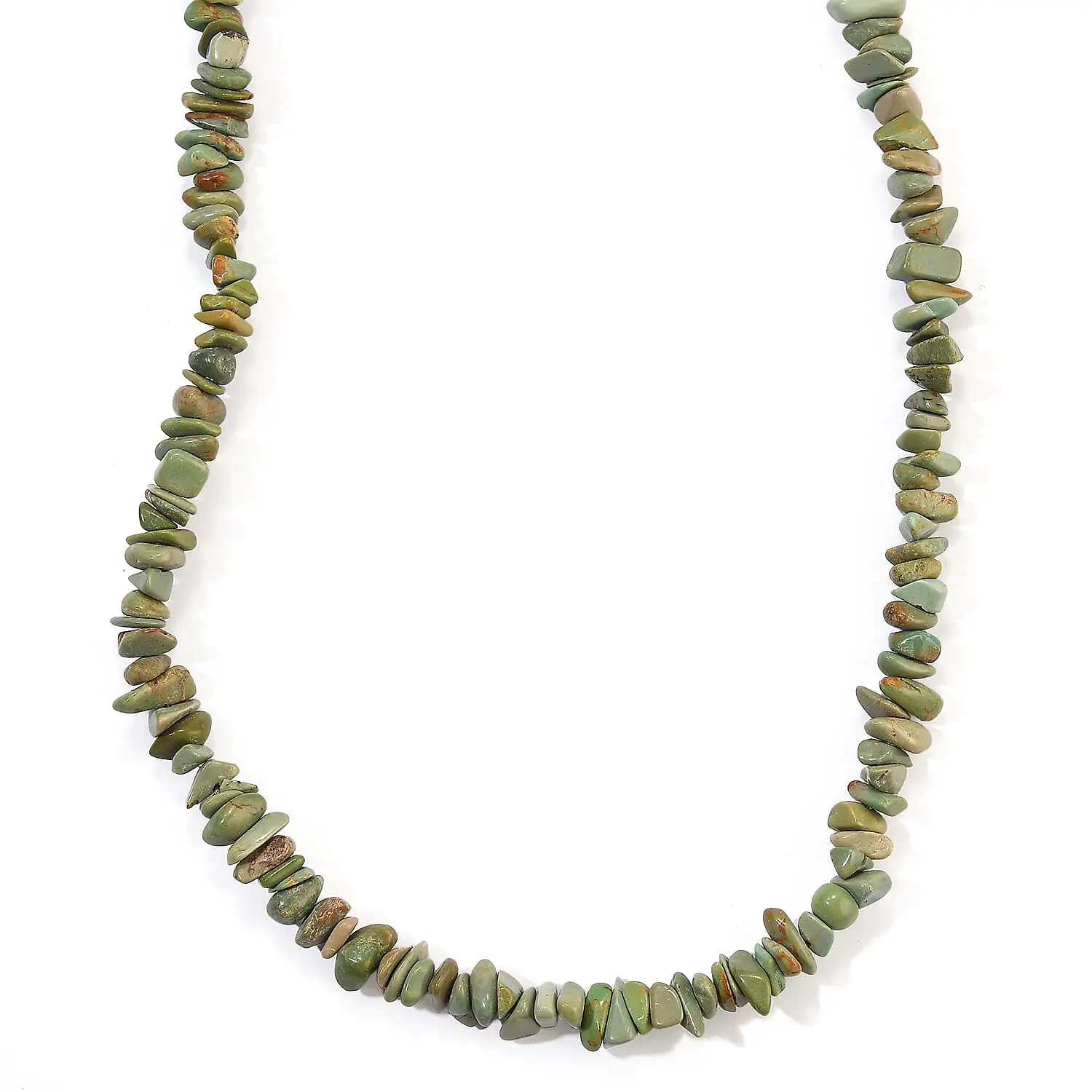 Turquoise Chips Necklace (16 Inches) 88.95 ctw