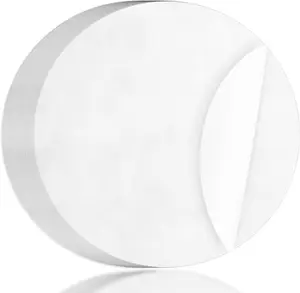 100 count 9 IN Round  Paper,Non Stick  Paper for Baking,Air Fryer Liners,Suitable for Baking Cakes Pring Plates Ovens and Barbecues Tortilla Press(White)