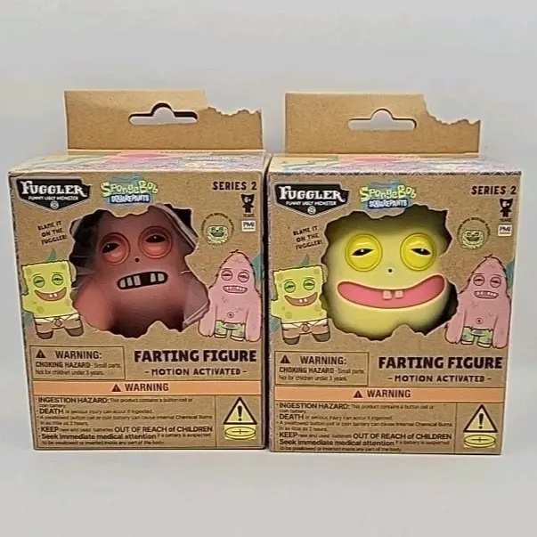 SpongeBob SquarePants & Patrick Farting Fuggler Series 2 - Both