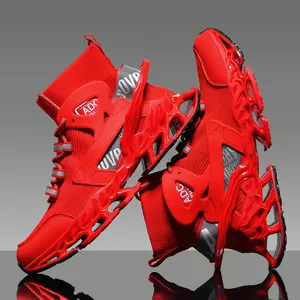 2025 Fall & Winter Plus Size Mens Blade Type Sneakers - Fashion-Forward, Ultra-Comfortable, Non-Slip & Shock Absorbent - Secure Lace-Up for Outdoor Adventures Boy Shoe Running Athletic Walking Mesh Breathable shoes