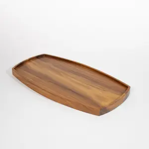 Teak Serving Tray- Rectangle