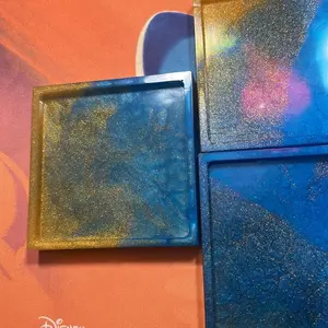 Resin coasters