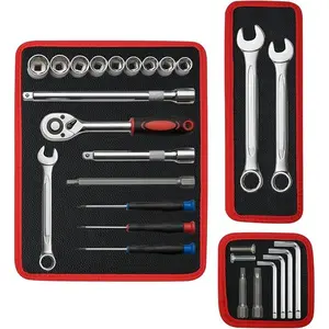 3Pcs Magnetic Tool Holder Pad, Super Flexible Parts Organizer for Screws & Wrenches, 2027 New Anti-Slip Tool Mat for Auto Repair & Garage, Space Saving Wall Mount