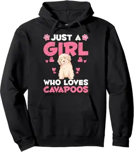 Cavapoo Lover Dog Owner s Women Cute Cavoodle Cavapoo Pullover Hoodie
