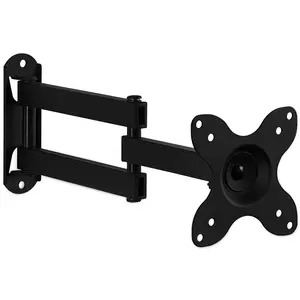 Mount-It! Full Motion Small TV Wall Mount for 13" to 30" Screens Holds 33lbs Single Stud Installation
