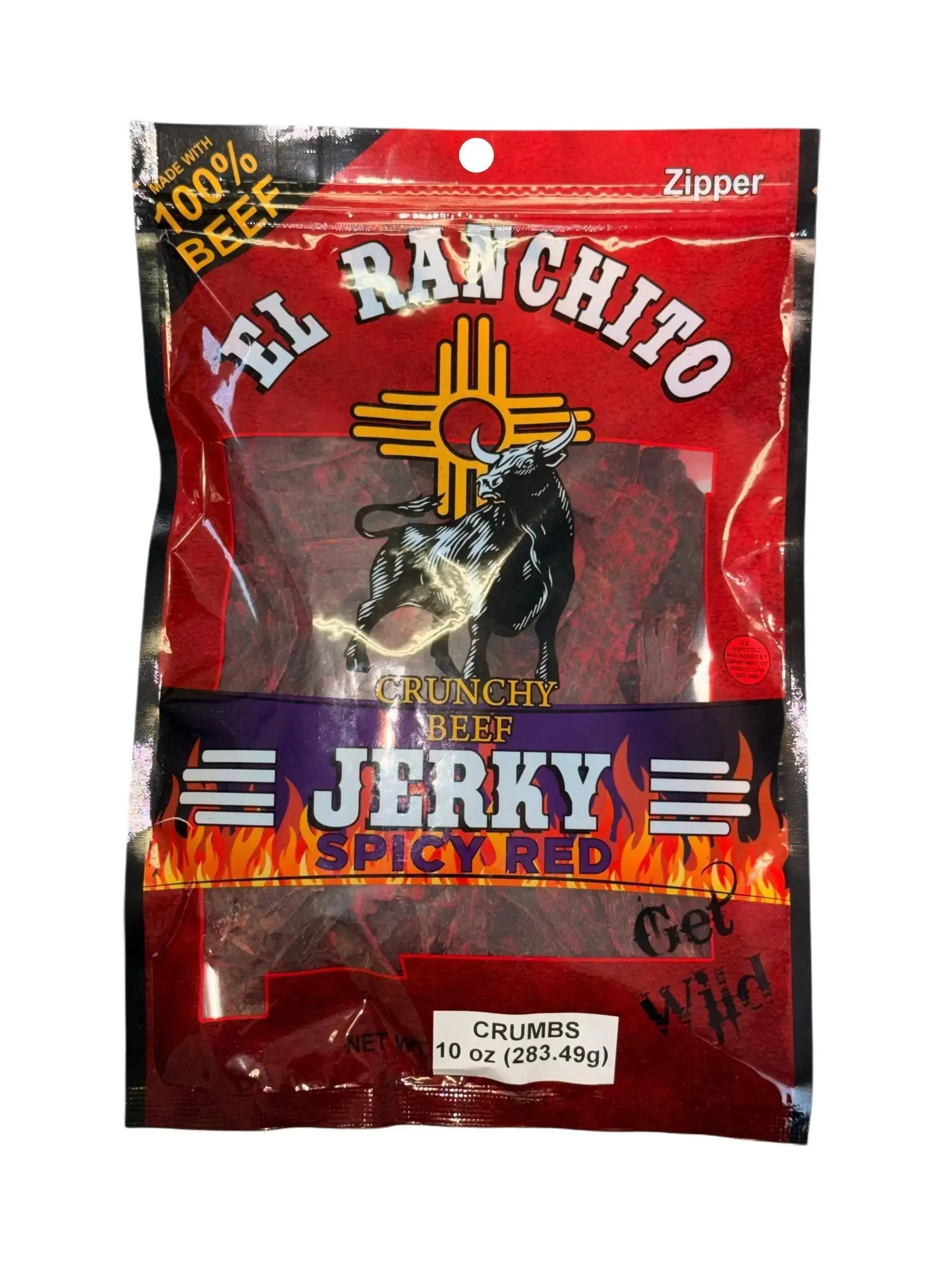 CRUMBS SPICY RED 10oz (Pedaceria)