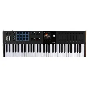 Arturia KeyLab 61 mk3 Professional MIDI Controller and Software (Black)