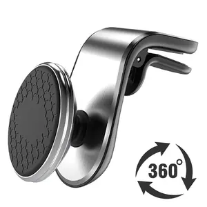 Magnetic Car Phone Holder Air Vent Clip Mount Rotation Cellphone GPS Support Stand Car Accessory