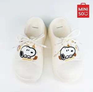 Snoopy - Themed Fashionable Laced Slippers: Cozy for Indoor Relaxing and Casual Home Wear,cozyvibes