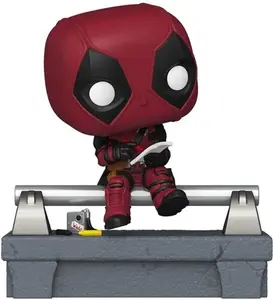Funko POP! Deluxe: Deadpool - Deadpool on Bridge (Marvel)  [COLLECTIBLES] Deluxe Ed, Vinyl figurine/statue, Collectible