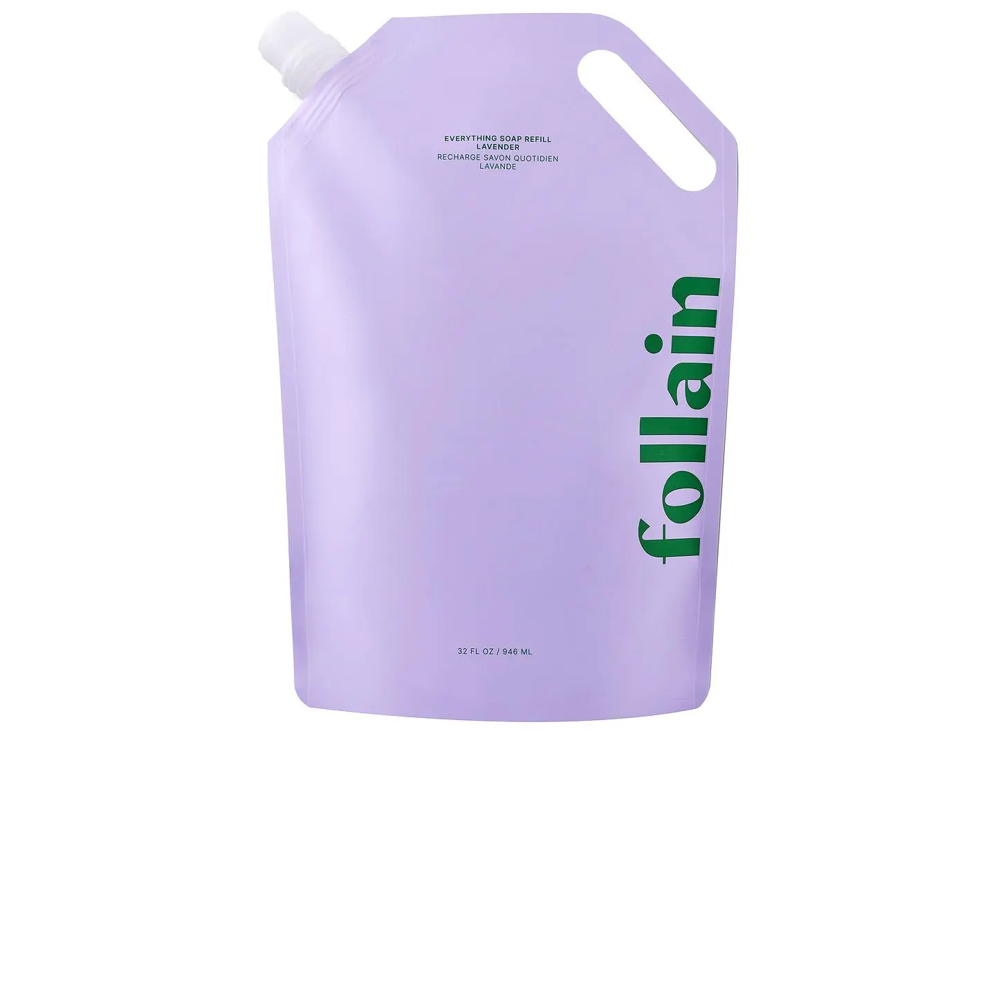 Follain Everything Soap Refill Pouch in Lavender