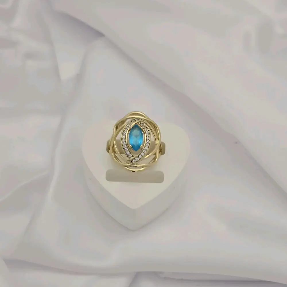 anillo 850 gold plated