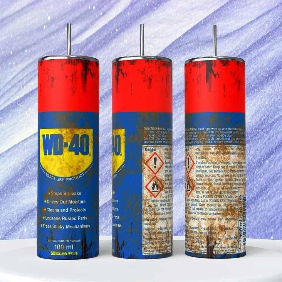 WD-40 tumbler