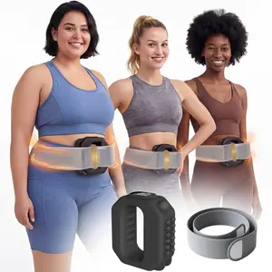 ADDWIN 2026 New Fascia Ring R10 Mini Muscle Recovery Fascia Device upgraded adjustable strap fits Up to 55in waist, Cordless Rechargeable, Designed for Waist & Back Muscle Recovery portable massager parents gift summer vibes