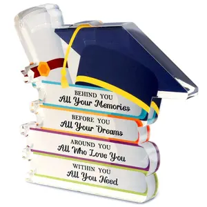 Graduation Gift, Acrylic Plaque Sign, Acrylic Desktop Decoration, Congratulations Graduation Desk Decor, College Graduate Gifts for Friends Bestie Sister Daughter