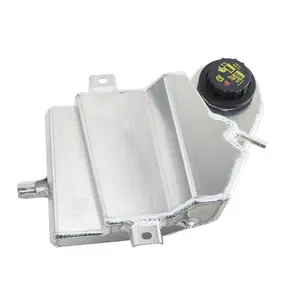 Alloyworks Ford Coolant Overflow Reservoir Tank For 03-07 F250 F-350 Super Duty Excursion 6.0L Powerstroke Diesel Silver