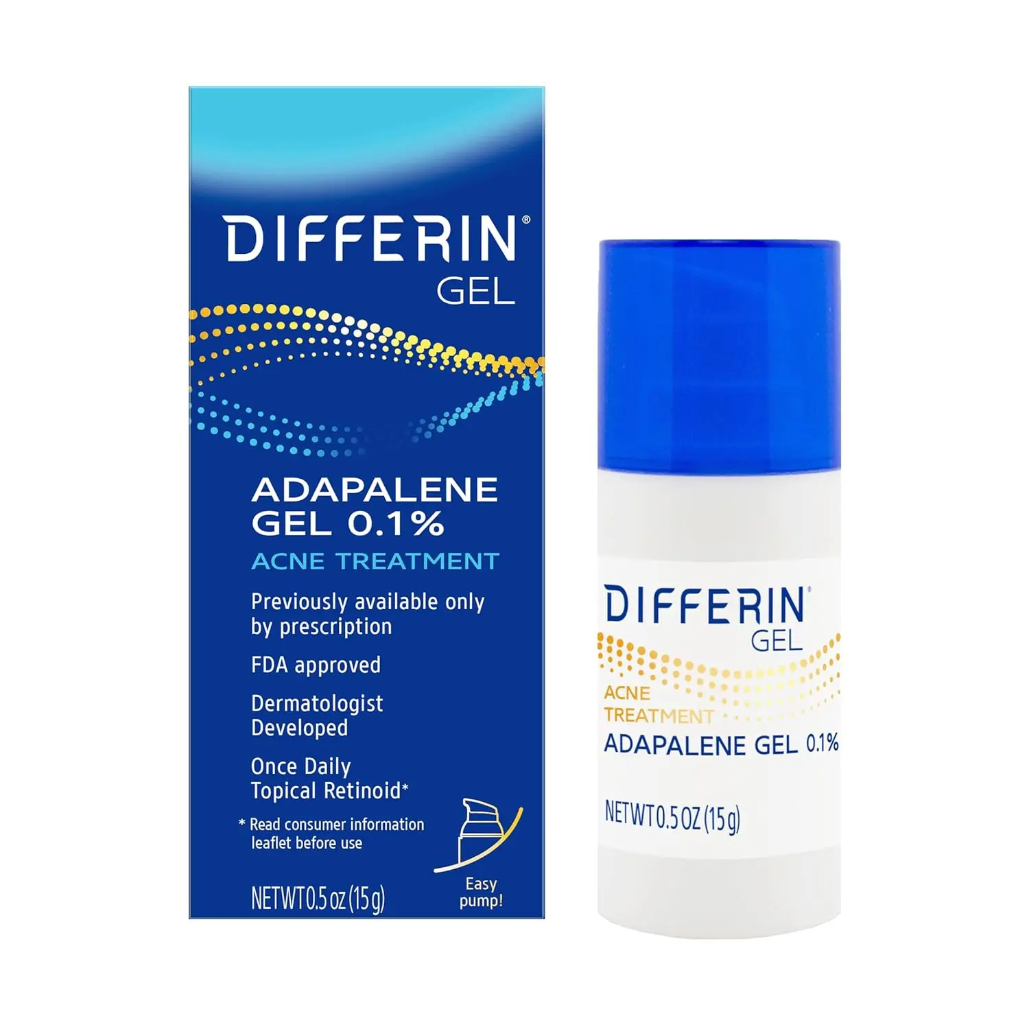 Acne Treatment Gel, 30 Day Supply, Retinoid Treatment for Face Gentle Skin Care  15g