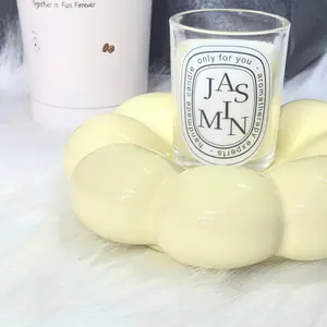 Hot New Year's Gift Fragrance Candle Scents Scented Candle Romantic Gift Transparent Jar Aromatic Candles Light for Wedding Guest Cinnamon Candle