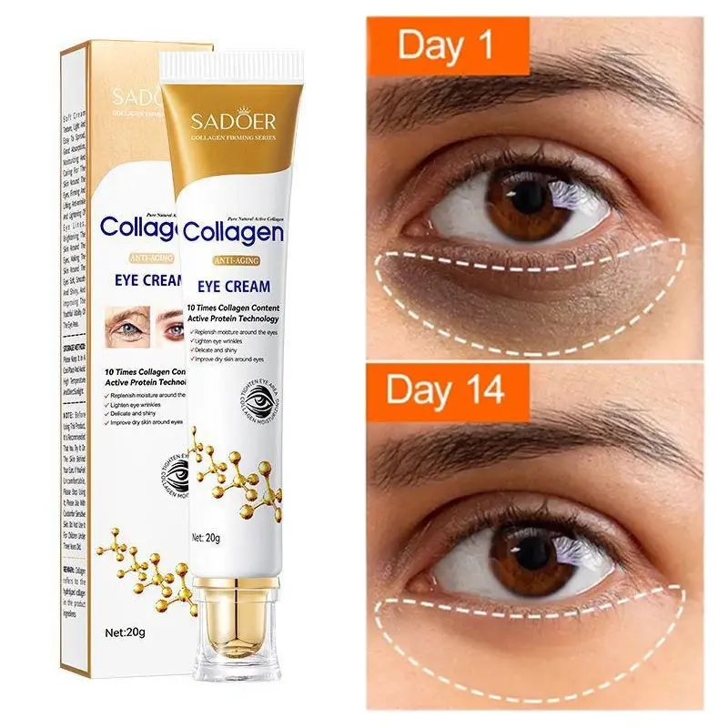 Revitalizing Eye Cream with Collagen - Hydrating, Firming & Brightening Treatment for Smooth, Refreshed Under-Eyes