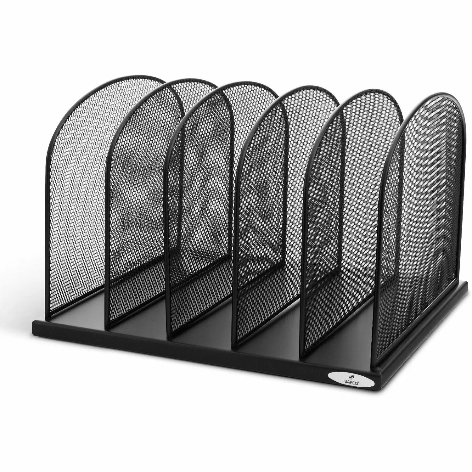 Safco Products Safco Mesh Desk Organizers, Black, SAF3256BL