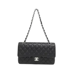 Pre-owned CHANEL Calfskin Shoulder Bags Caviar Skin Shoulder Bag