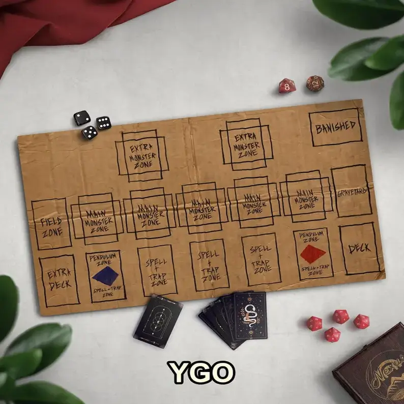Homeless Man's TCG Playmat, Funny Play Mat With Optional Zones Neoprene Game Mat, Cardboard Design, Multiple TCG Zones – FASTSHIPPING