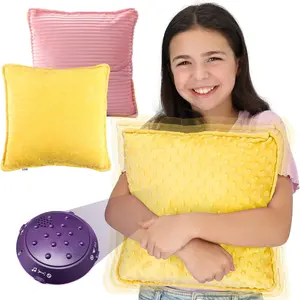 Special Supplies Sensory Vibrating Pillow - Pink & Yellow